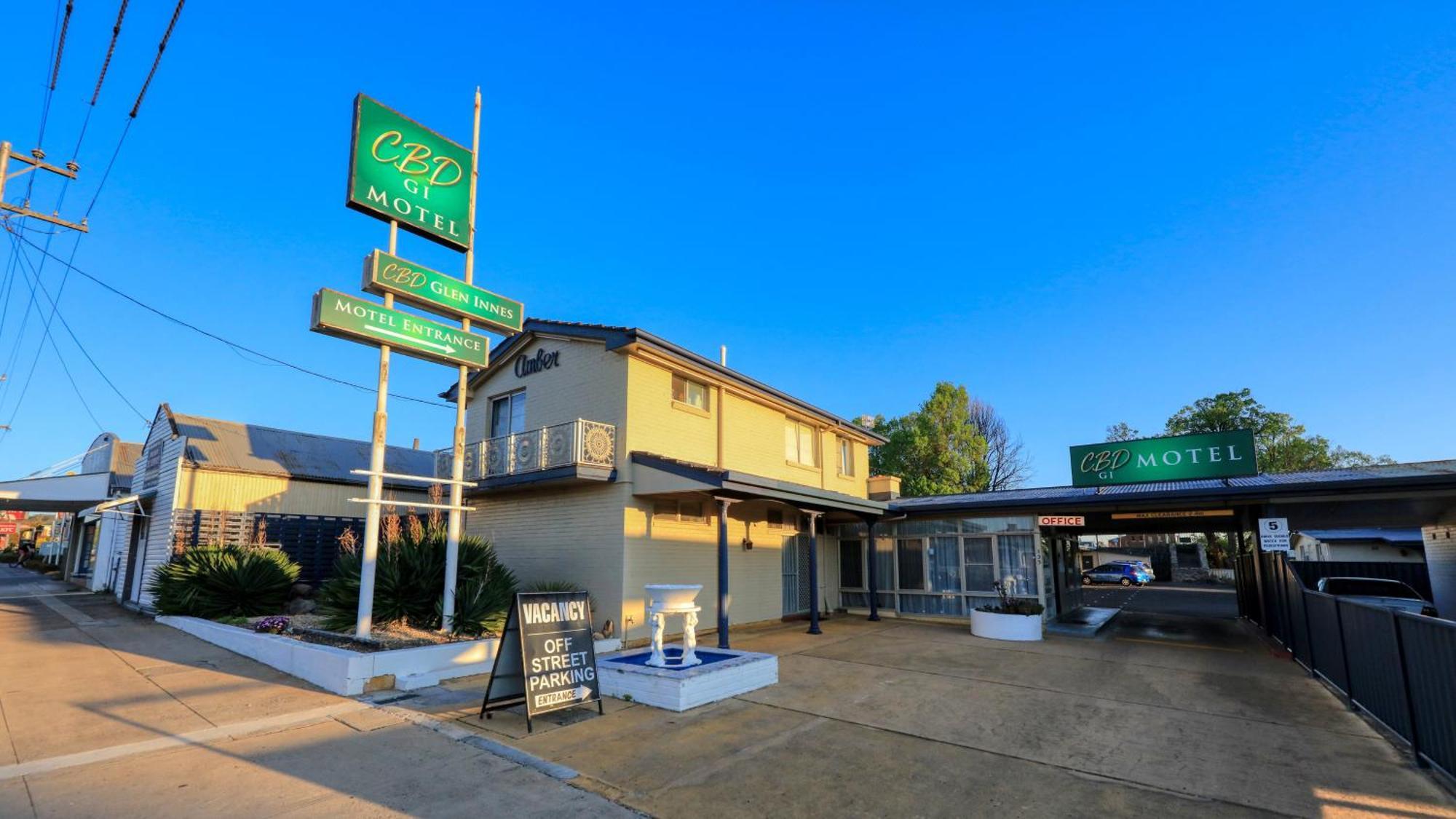 Cbd Gi Motel Glen Innes Zewnętrze zdjęcie